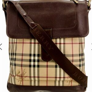 Burberry Classic Checkered Messenger Bag
